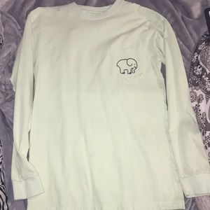 Ivory Ella longsleeve t shirt mint green